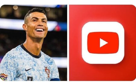 Cristiano Ronaldo Hints at "Internet-Breaking" YouTube Guest