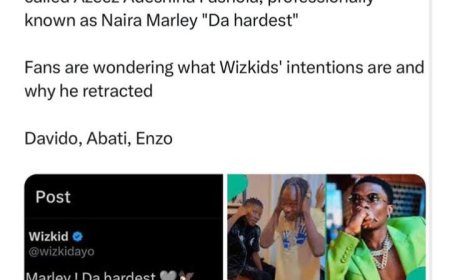 Naira Marley Trends After Wizkid's Now-Deleted Tweet
