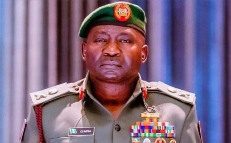 General Musa Announces Surrender of 200,000 Former Terrorists in Northeast Nigeria