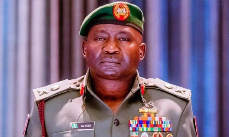 General Musa Announces Surrender of 200,000 Former Terrorists in Northeast Nigeria