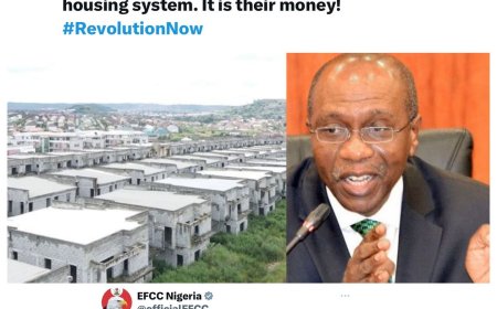 Former Central Bank Governor Emefiele Allegedly Owns 753 Duplexes Forfeited to EFCC