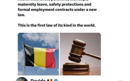 Davido Supports New Law in Belgium Granting More Rights to Sex Workers