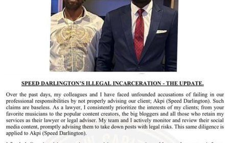 Update on Speed Darlington's Case: Lawyer Stan Alieke Provides Details