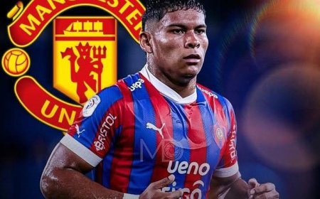 Manchester United Close to Signing 17-Year-Old Left Back Diego León from Cerro Porteño
