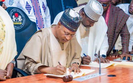 Governor Uba Sani Enacts N790 Billion 2025 Budget for Kaduna State