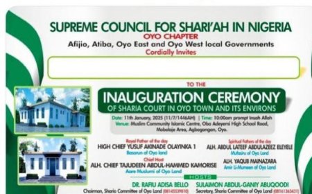 Yoruba Group Opposes Introduction of Sharia Law and Courts in Oyo State