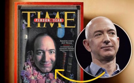 Jeff Bezos: Time's Person of the Year 25 Years Ago