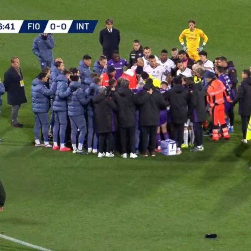 Fiorentina's Edoardo Bove Collapses During Match Against Inter Milan, Hospitalized in Intensive Care