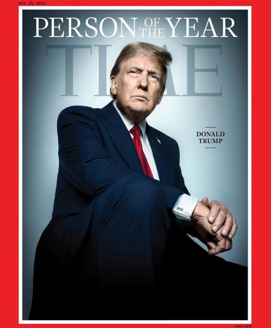 TIME Magazine has officially named Donald Trump its Person of the Yea