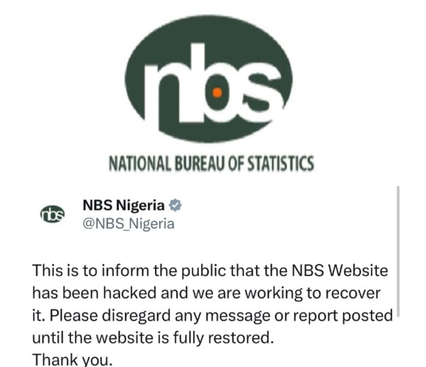 National Bureau of Statistics Website Hacked