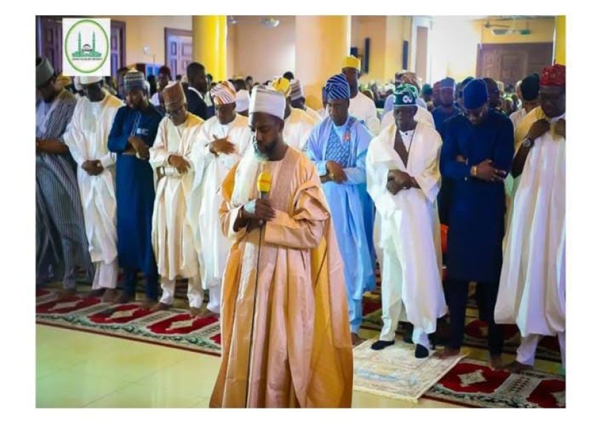 Chief Imam Ridhwan Jamiu Commends President Tinubu During Juma'at Praye