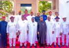 Vice President Shettima Leads Governors in New Year Homage to President Tinubu