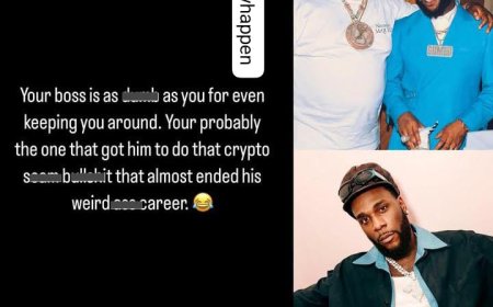 Burna Boy Criticizes Davido's Association with Cubana Chiefpriest
