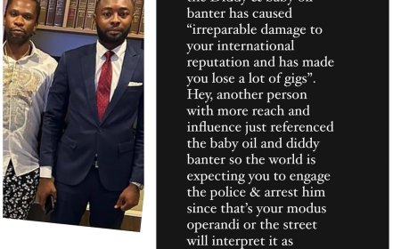 Speed Darlington's Lawyer Challenges Burna Boy Over Recent Banter