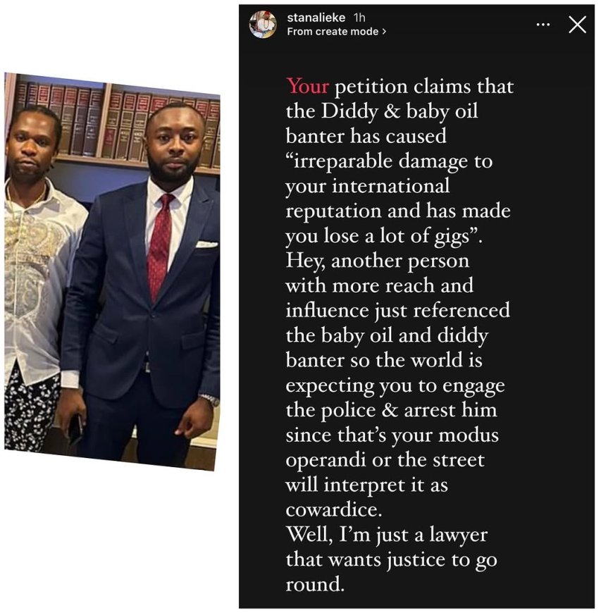 Speed Darlington's Lawyer Challenges Burna Boy Over Recent Banter