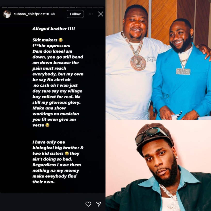 Cubana Chiefpriest Responds to Burna Boy Controversy