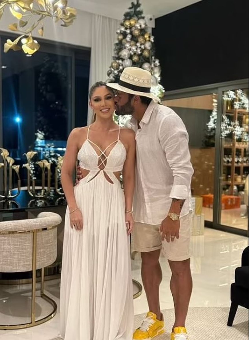 Brazilian Footballer Hulk Marries Ex-Wife's Niece in Lavish Ceremony