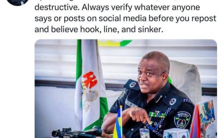 Police Spokesperson Calls Fake News "Criminal, Evil, and Destructive"