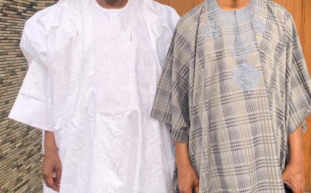 Former Governors Kwankwaso and Aregbesola Reconnect in Lagos