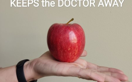 The adage "an apple a day keeps the doctor away"