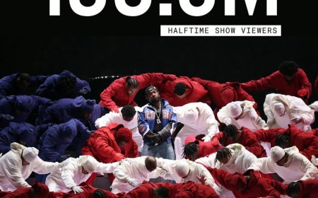 Kendrick Lamar's Super Bowl LIX Halftime Show Sets New Viewership Record