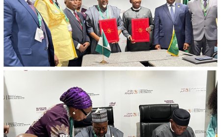 Nigeria Signs MoU with African Union for Strategic Sealift Services