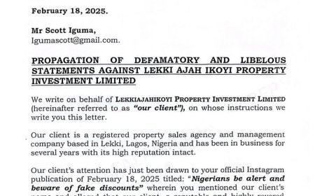 Content Creator Scott Sued for ₦100 Million Over Defamation Claims
