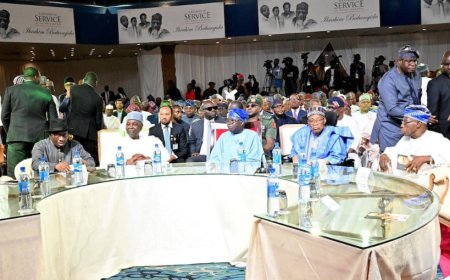 Tinubu, Obasanjo, Jonathan, and Babangida Grace IBB’s Autobiography Launch and Library Fundraiser