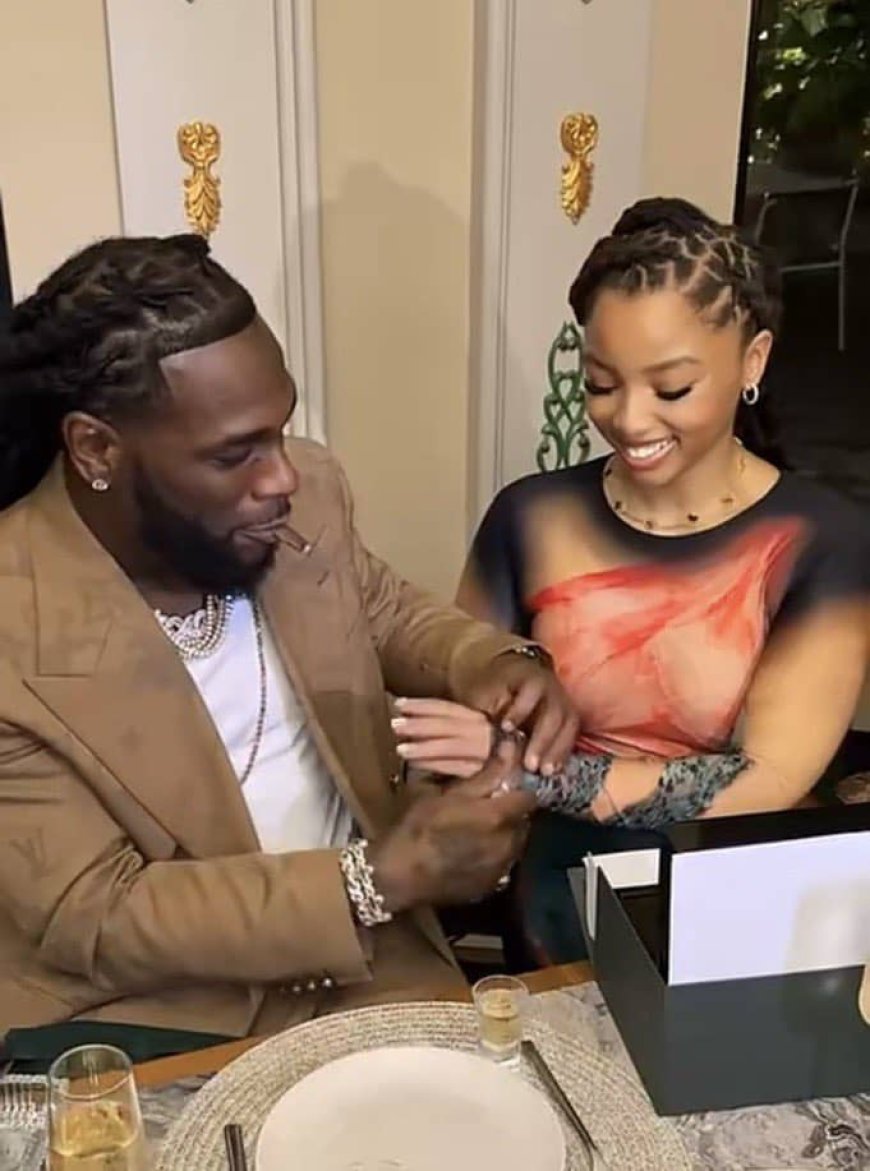 Burna Boy and Chloe Bailey Spark Romance Rumors with Matching Wristwatches