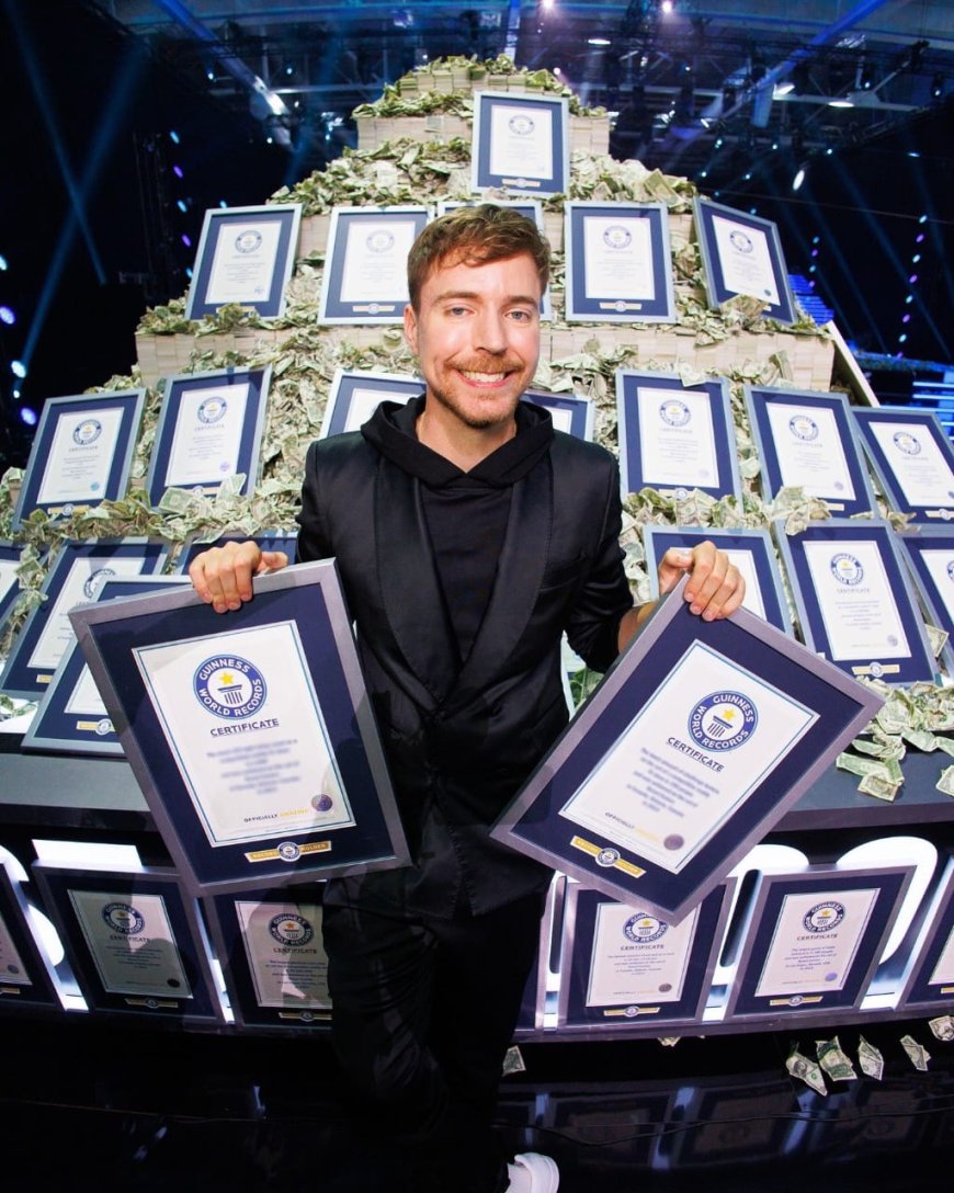 MrBeast's "Beast Games" Breaks 44 Guinness World Records and Becomes the Biggest Reality Show of the Ye