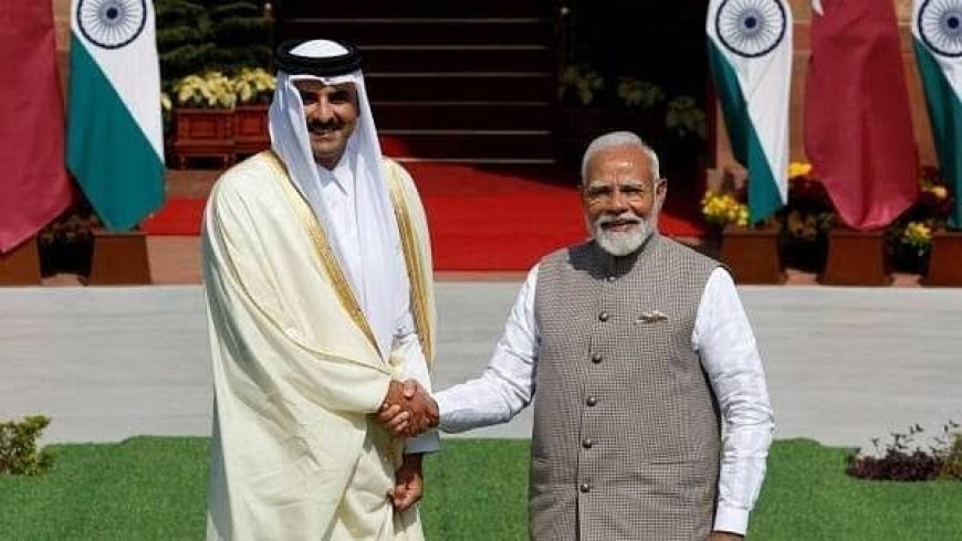 Qatar Pledges $10 Billion Investment in India to Strengthen Economic Ties