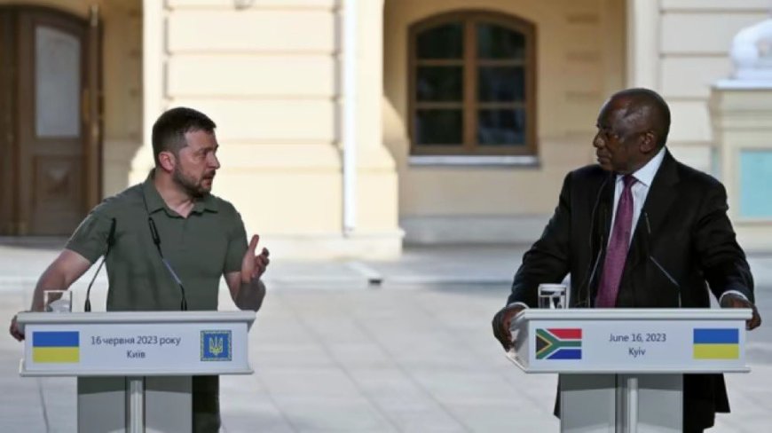 President Ramaphosa Invites Ukrainian President Zelenskyy for State Visit