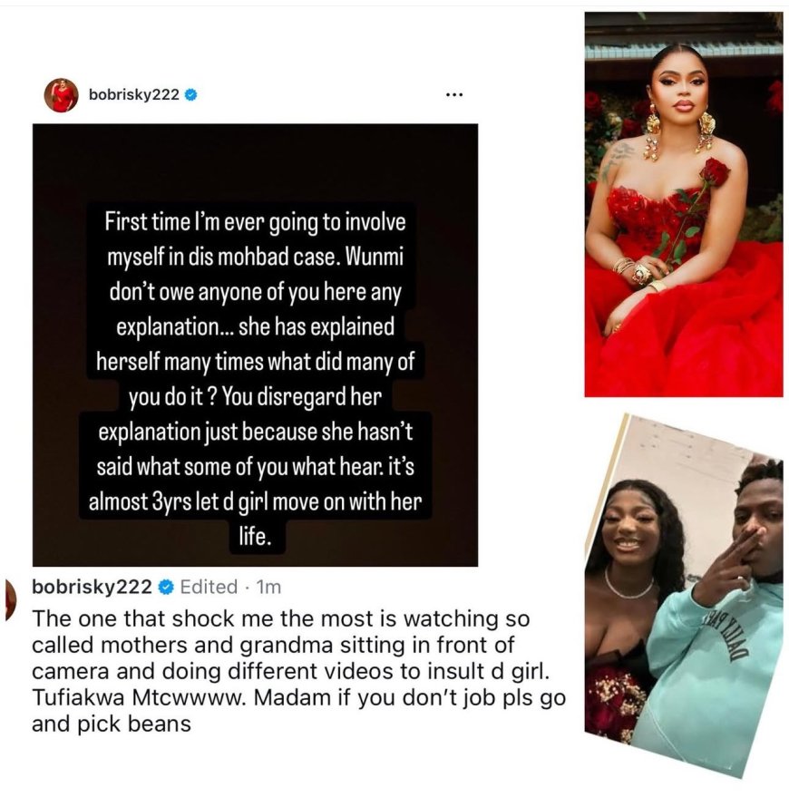 Bobrisky Defends Mohbad’s Widow, Calls Out Critics