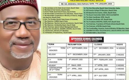 Bauchi State Closes Schools for Ramadan Preparation