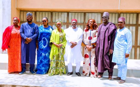 Governor Fintiri Hosts NIGCOMSAT Leadership Following Youth Empowerment Program
