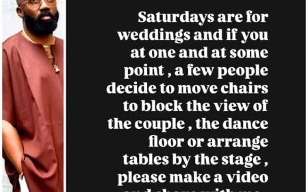 Noble Igwe Calls Out Disruptive Wedding Guests