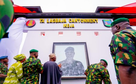 Nigerian Army Honors Late Chief of Army Staff General T.A. Lagbaja