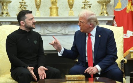 Zelensky Describes Oval Office Meeting with Trump as "Regrettable," Says Ukraine Still Open to Negotiations