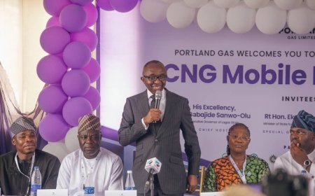 Portland Gas Unveils CNG Refill Station in Ojota, Lagos — A Step Towards Greener Energy Solutions