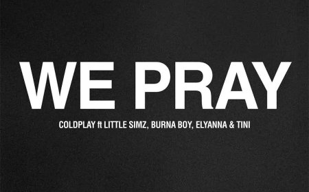 *Listen to "WE PRAY" by Coldplay featuring Little Simz, Burna Boy, Elyanna, and TINI in MP3 format below.
