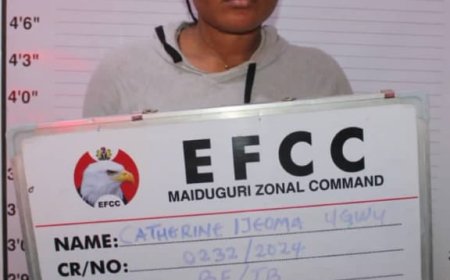 EFCC Arraigns Woman for Alleged N6.8 Million Romance Scam in Borno