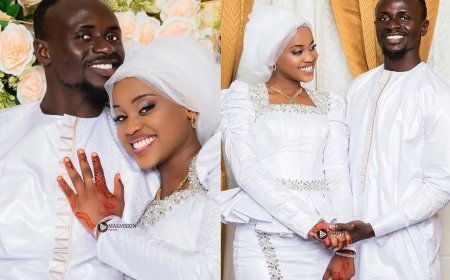 Sadio Mane Welcomes First Child with Wife, Aisha Tamba