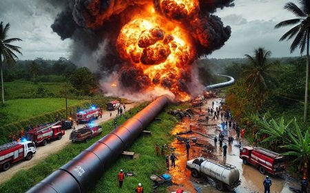 Explosion Hits Trans-Niger Pipeline in Rivers State