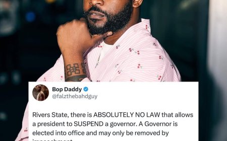 Falz, Sowore, and Others Condemn Tinubu’s State of Emergency in Rivers, Call It Unconstitutional