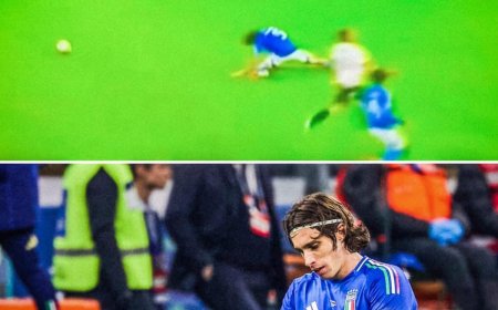 Riccardo Calafiori Leaves San Siro Limping After Suspected Knee Injury