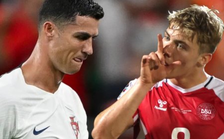 Rasmus Højlund Scores and Celebrates in Front of Ronaldo with Iconic ‘Siu’ Tribute