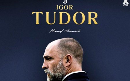 Igor Tudor Appointed as Juventus Head Coach