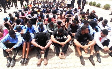 EFCC Busts Ponzi Scheme Academy, Arrests 133 Suspects in Abuja
