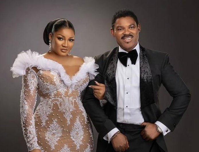 Nigerian Actress Omotola shares the story of how she signed Nasboi and her son years back