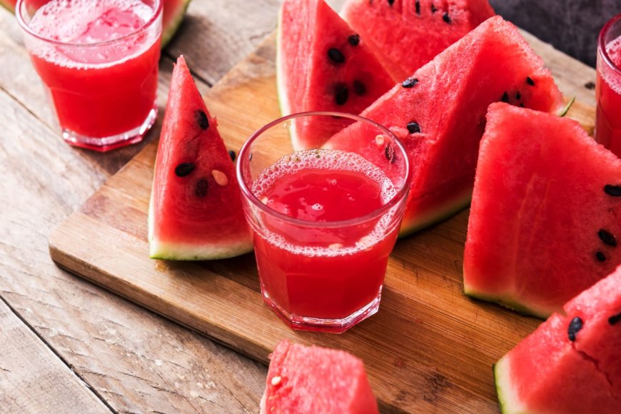 *Benefits of Drinking Watermelon Juice*